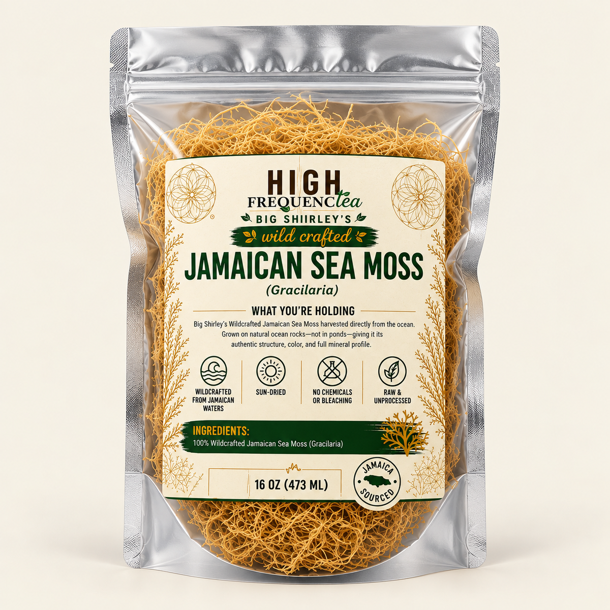 WILD CRAFTED JAMAICAN SEAMOSS