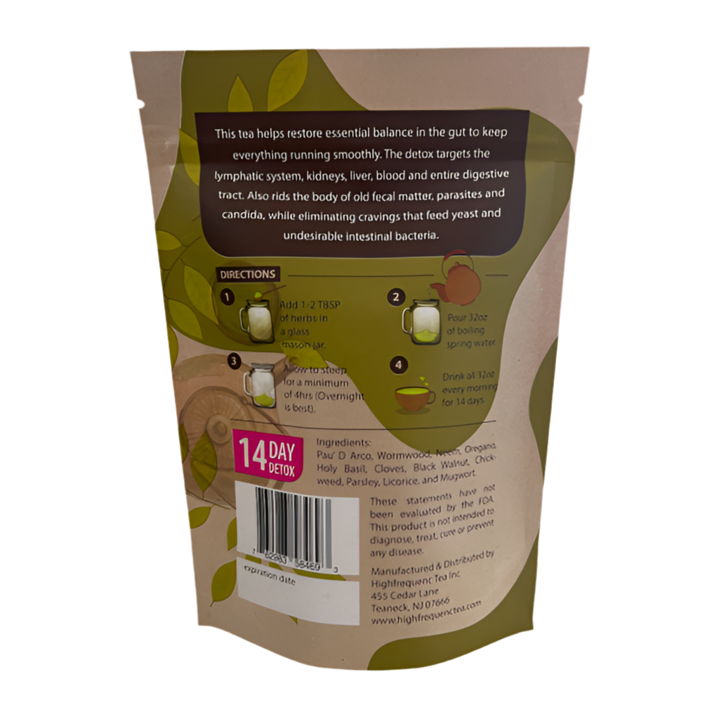 WORM & PARASITE TUMMY TEATOX (TEA ONLY)