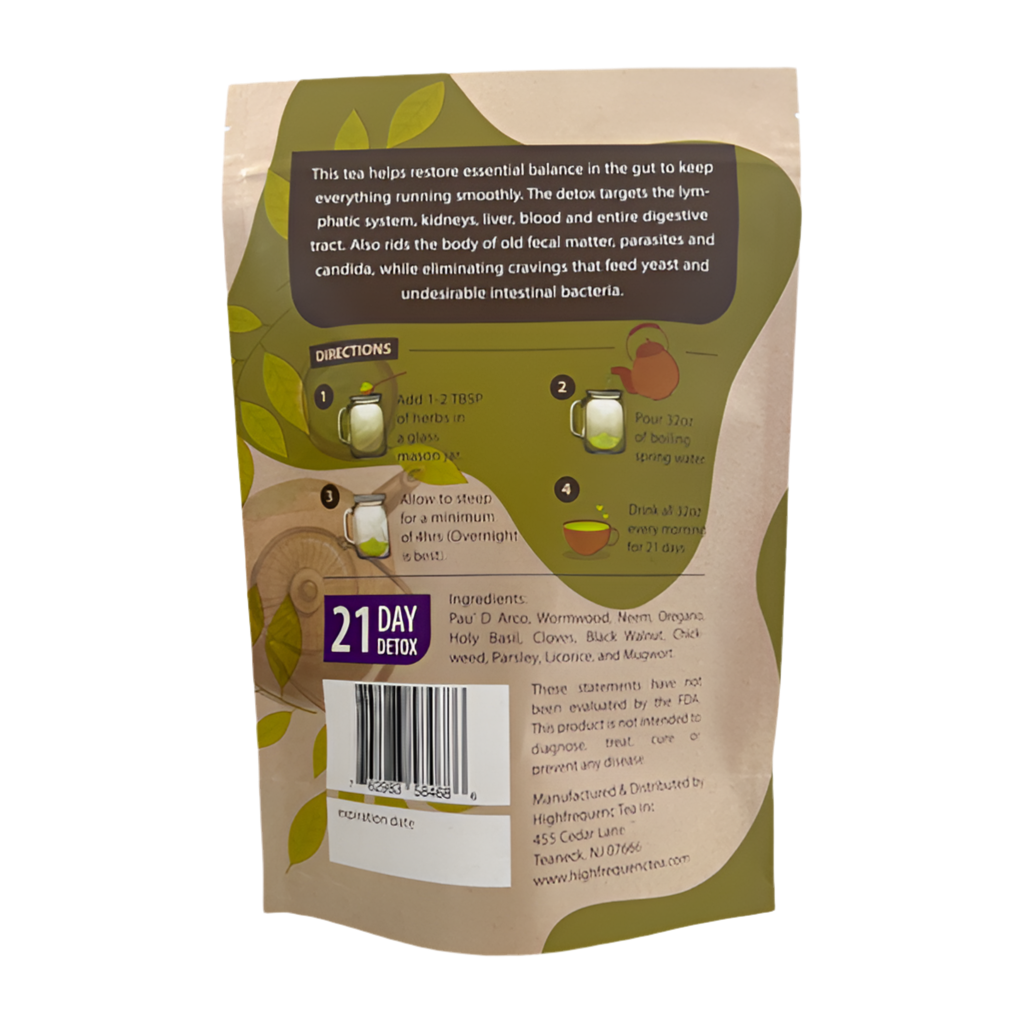 WORM & PARASITE TUMMY TEATOX (TEA ONLY)