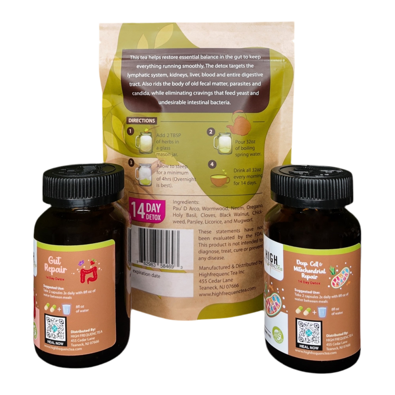 14 DAY FULL BODY HERBAL DETOX/REDOX