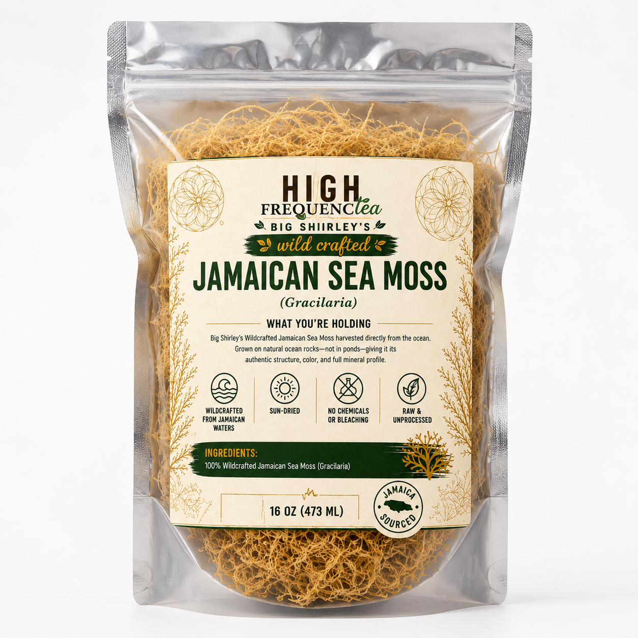 WILD CRAFTED JAMAICAN SEAMOSS