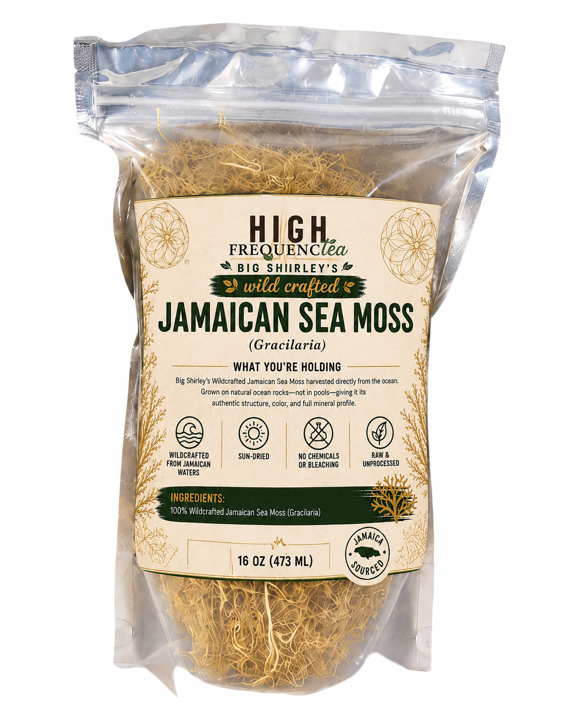 WILD CRAFTED JAMAICAN SEAMOSS